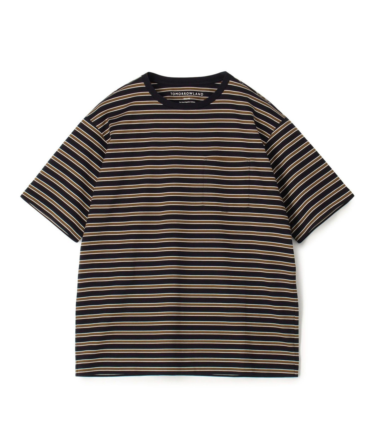 【トゥモローランド/TOMORROWLAND / MEN】のギザコットン ハーフスリーブ ポケットTシャツ インテリア・キッズ・メンズ・レディースファッション・服の通販 founy(ファニー) 　ファッション　Fashion　メンズファッション　Fashion for Men　スリーブ　Sleeve, Long Sleeve / Short Sleeve　ハーフ　Half, Half-Length　ポケット　Pocket, Pocket Detail　リラックス　Relax, Relaxed Fit　エレガント 上品　Elegant　半袖　Short Sleeve, Half Sleeve　夏　Summer　68 ネイビー系|ID: prp329100004692982 ipo3291000000033885777