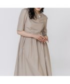 【マーリエ ル カセット/Maglie le cassetto】の《M Maglie le cassetto》ライトクチュールワンピース 人気、トレンドファッション・服の通販 founy(ファニー) ファッション Fashion レディースファッション Fashion for Women ワンピース Dresses クラシカル Classical, Vintage-Inspired スマート Smart, Elegant バランス Balance, Style Balance フォーマル Formal, Dressy ポケット Pocket, Pocket Detail エレガント 上品 Elegant thumbnail ベージュ|ID: prp329100004692998 ipo3291000000033885834