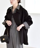 【シップス フォー ウィメン/SHIPS】の《追加 》quaranciel 手洗い可能 ダンボール ステンカラー ジャケット コート25AW ブラック|ID: prp329100004693211 ipo3291000000034693817