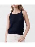 【バナナリパブリック ファクトリーストア/BANANA REPUBLIC FACTORY STORE】のBANANA REPUBLIC FACTORY STORE オープンステッチ セータータンクトップ PREPPY_NAVY|ID: prp329100004693245 ipo3291000000033887503