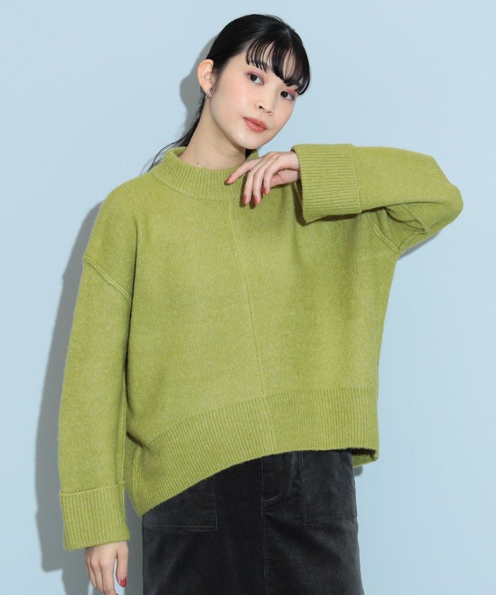 【ビームス ウイメン/BEAMS】のアウトリンキング プルオーバー(手洗い可能) インテリア・キッズ・メンズ・レディースファッション・服の通販 founy(ファニー) https://founy.com/ ファッション Fashion レディースファッション Fashion for Women トップス・カットソー Cut & Sew Tops カジュアルプルオーバー・ニットトップス Pullovers & Knit Tops / Casual Pullovers おすすめ Recommended / Our Picks デニム Denim, Jeans Material ハイネック High Neck, Mock Neck バランス Balance, Style Balance ルーズ Loose, Oversized ワイド Wide, Wide Fit 定番 Standard, Basic Item |ID: prp329100004693249 ipo3291000000033887512