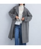 【ユナイテッドアローズ/UNITED ARROWS】のsize SHORT/TALLあり SENTDALE WOOL スタンドカラー ロング コート MD.GRAY|ID: prp329100004693271 ipo3291000000033887624