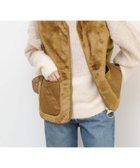 【ジャーナルスタンダード レリューム/JOURNAL STANDARD relume】の【BARBOUR/バブアー】 KARIN FAUX FUR GILET ベスト 人気、トレンドファッション・服の通販 founy(ファニー) ファッション Fashion レディースファッション Fashion for Women アウター Coat / Outerwear Collection トップス・カットソー Cut & Sew Tops ベスト&ジレ / 重ね着スタイル Vests & Gilets アウトドア Outdoor Clothing ウォーム Warm Fabric キルティング Quilted, Quilting ジャケット Jacket, Outerwear スリーブ Sleeve, Long Sleeve / Short Sleeve 人気 Popular, Best Seller ベスト Vest, Waistcoat ポケット Pocket, Pocket Detail ロング Long, Long-Length 2025年 2025 2025-2026秋冬・A/W Autumn/Winter 2025–26 AW25–26 thumbnail キャメル|ID: prp329100004693281 ipo3291000000034925691