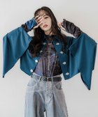 【ハレ/HARE】のチャイナパーツシャツ 人気、トレンドファッション・服の通販 founy(ファニー) ファッション Fashion レディースファッション Fashion for Women トップス・カットソー Cut & Sew Tops シャツ・ブラウス・オフィスカジュアル Elegant Blouses & Button-Ups おすすめ Recommended / Our Picks ウェーブ Wavy Pattern キャミソール Camisole, Spaghetti Strap Top ショート Short, Short Length ジップ Zip, Zipper ストレート Straight, Straight Cut タンク Tank Top, Sleeveless Top デニム Denim, Jeans Material ワイド Wide, Wide Fit エレガント 上品 Elegant 夏 Summer 羽織 Haori, Light Jacket thumbnail ブルー87|ID: prp329100004693364 ipo3291000000034075927