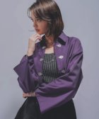 【ハレ/HARE】のチャイナパーツシャツ 人気、トレンドファッション・服の通販 founy(ファニー) ファッション Fashion レディースファッション Fashion for Women トップス・カットソー Cut & Sew Tops シャツ・ブラウス・オフィスカジュアル Elegant Blouses & Button-Ups おすすめ Recommended / Our Picks ウェーブ Wavy Pattern キャミソール Camisole, Spaghetti Strap Top ショート Short, Short Length ジップ Zip, Zipper ストレート Straight, Straight Cut タンク Tank Top, Sleeveless Top デニム Denim, Jeans Material ワイド Wide, Wide Fit エレガント 上品 Elegant 夏 Summer 羽織 Haori, Light Jacket thumbnail パープル98|ID: prp329100004693364 ipo3291000000034075929