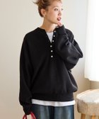 【フリークスストア/FREAK'S STORE】のスウェットライク ヘンリーネック ニット プルオーバー【限定展開】 人気、トレンドファッション・服の通販 founy(ファニー) ファッション Fashion レディースファッション Fashion for Women トップス・カットソー Cut & Sew Tops ニット Knit Tops & Sweaters レディースパーカー・カジュアルフーディー Casual Hoodies & Sweatshirts カジュアルプルオーバー・ニットトップス Pullovers & Knit Tops / Casual Pullovers スウェット・クルーネックトップス Sweatshirts & Crewnecks / Relaxed Fit Sweat Tops カーディガン Cardigan, Knitwear ショート Short, Short Length シンプル Simple, Minimal スウェット / スエット Sweatshirt, Sweatwear スニーカー Sneakers, Trainers スラックス Slacks, Dress Pants ダウン Down, Puffer デニム Denim, Jeans Material フロント Front, Front Design ボトム Bottoms, Lower Wear リラックス Relax, Relaxed Fit A/W・秋冬 Autumn/Winter 冬 Winter / This Winter おすすめ Recommended / Our Picks thumbnail ブラック|ID: prp329100004693426 ipo3291000000033888926