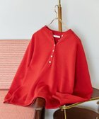 【フリークスストア/FREAK'S STORE】の新色追加 スウェットライク ヘンリーネック ニット プルオーバー【限定展開】 25AW レッド|ID: prp329100004693426 ipo3291000000035329303