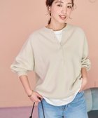 【フリークスストア/FREAK'S STORE】の新色追加 スウェットライク ヘンリーネック ニット プルオーバー【限定展開】 25AW ナチュラル|ID: prp329100004693426 ipo3291000000036296445