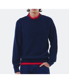 【ラコステ/LACOSTE / MEN】のローゲージ バスケット編み ニットクルーネックセーター 人気、トレンドファッション・服の通販 founy(ファニー) ファッション Fashion メンズファッション Fashion for Men ストライプ Stripe, Striped Pattern セーター Sweater, Knitwear バスケット Basket, Basket Bag thumbnail ネイビー|ID: prp329100004693437 ipo3291000000033888998