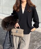 【スタイルドア/STYLEDOOR】のフロント2wayニットプルオーバー 人気、トレンドファッション・服の通販 founy(ファニー) ファッション Fashion レディースファッション Fashion for Women トップス・カットソー Cut & Sew Tops ニット Knit Tops & Sweaters カジュアルプルオーバー・ニットトップス Pullovers & Knit Tops / Casual Pullovers インナー Innerwear キャミソール Camisole, Spaghetti Strap Top クール Cool, Chic サテン Satin, Glossy Fabric シンプル Simple, Minimal タンク Tank Top, Sleeveless Top タートル Turtleneck, Turtle Collar デニム Denim, Jeans Material フロント Front, Front Design ベーシック Basic, Essential ボトム Bottoms, Lower Wear ボーダー Border, Stripe 無地 Plain, Solid Color ワイド Wide, Wide Fit thumbnail ブラック|ID: prp329100004693469 ipo3291000000034030237
