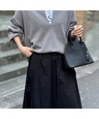 【スタイルドア/STYLEDOOR】のフロント2wayニットプルオーバー 人気、トレンドファッション・服の通販 founy(ファニー) ファッション Fashion レディースファッション Fashion for Women トップス・カットソー Cut & Sew Tops ニット Knit Tops & Sweaters カジュアルプルオーバー・ニットトップス Pullovers & Knit Tops / Casual Pullovers インナー Innerwear キャミソール Camisole, Spaghetti Strap Top クール Cool, Chic サテン Satin, Glossy Fabric シンプル Simple, Minimal タンク Tank Top, Sleeveless Top タートル Turtleneck, Turtle Collar デニム Denim, Jeans Material フロント Front, Front Design ベーシック Basic, Essential ボトム Bottoms, Lower Wear ボーダー Border, Stripe 無地 Plain, Solid Color ワイド Wide, Wide Fit thumbnail Tグレー|ID: prp329100004693469 ipo3291000000036071221