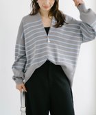【スタイルドア/STYLEDOOR】のフロント2wayニットプルオーバー 人気、トレンドファッション・服の通販 founy(ファニー) ファッション Fashion レディースファッション Fashion for Women トップス・カットソー Cut & Sew Tops ニット Knit Tops & Sweaters カジュアルプルオーバー・ニットトップス Pullovers & Knit Tops / Casual Pullovers インナー Innerwear キャミソール Camisole, Spaghetti Strap Top クール Cool, Chic サテン Satin, Glossy Fabric シンプル Simple, Minimal タンク Tank Top, Sleeveless Top タートル Turtleneck, Turtle Collar デニム Denim, Jeans Material フロント Front, Front Design ベーシック Basic, Essential ボトム Bottoms, Lower Wear ボーダー Border, Stripe 無地 Plain, Solid Color ワイド Wide, Wide Fit thumbnail Tグレー柄|ID: prp329100004693469 ipo3291000000036071223