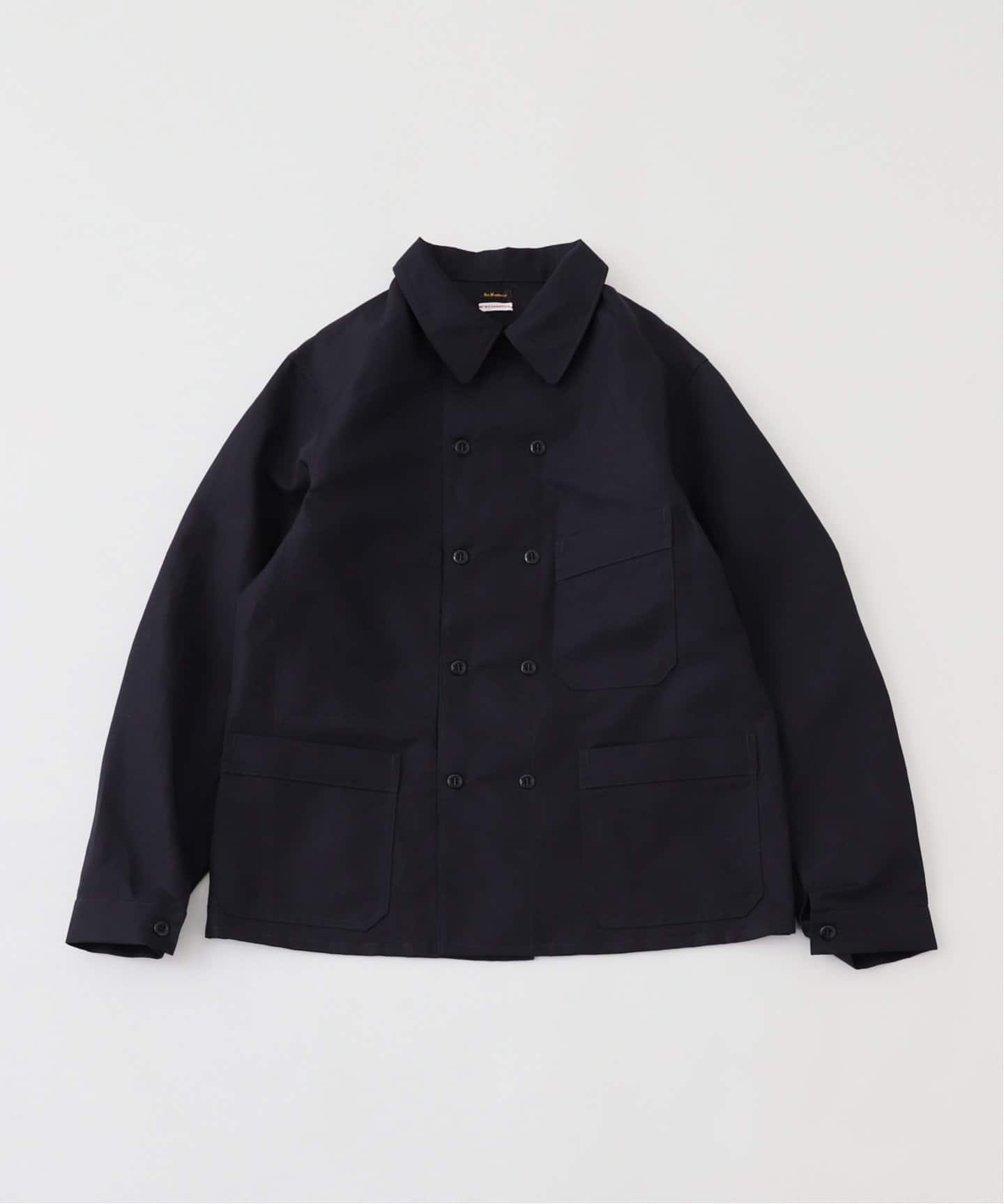 【エディフィス/EDIFICE / MEN】のLetiquette * ETS.MATERIAUX コットンリネン フレンチワーク Wジャケット インテリア・キッズ・メンズ・レディースファッション・服の通販 founy(ファニー) 　ファッション　Fashion　メンズファッション　Fashion for Men　2025年　2025　2025春夏・S/S　Spring/Summer 2025 SS25　コレクション　Collection, Seasonal Line　ジャケット　Jacket, Outerwear　フランス　France, French　フレンチ　French, French Style　モチーフ　Motif, Design Theme　リネン　Linen, Linen Fabric　ワーク　Workwear, Utility Style　定番　Standard, Basic Item　ネイビー|ID: prp329100004693482 ipo3291000000033889386
