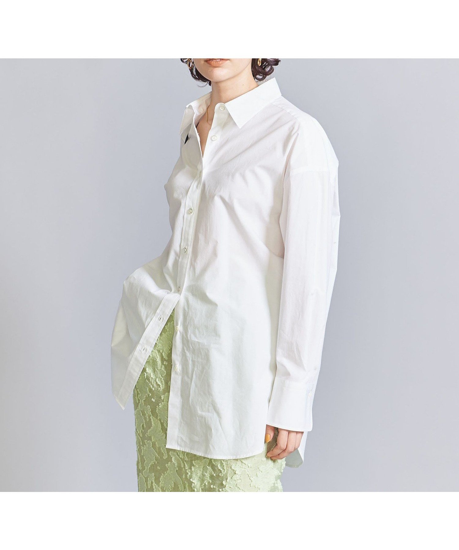 【ユナイテッドアローズ/UNITED ARROWS】のコットンブロード レギュラーシャツ -ウォッシャブル- インテリア・キッズ・メンズ・レディースファッション・服の通販 founy(ファニー) 　ファッション　Fashion　レディースファッション　Fashion for Women　トップス・カットソー　Cut & Sew Tops　シャツ・ブラウス・オフィスカジュアル　Elegant Blouses & Button-Ups　ウォッシャブル　Machine Washable　春　Spring　クラシカル　Classical, Vintage-Inspired　タイプライター　Typewriter Fabric, Crisp Cotton　トレンド　Trend, Trending Now　定番　Standard, Basic Item　フォルム　Silhouette, Form　ブロード　Broadcloth, Fine Cotton　ベーシック　Basic, Essential　レギュラー　Regular, Standard Fit　おすすめ　Recommended / Our Picks　WHITE|ID: prp329100004693579 ipo3291000000033890282