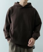【アイテムズ アーバンリサーチ/ITEMS URBAN RESEARCH / MEN】のストレッチダンボール プルオーバーパーカー BRN|ID: prp329100004693613 ipo3291000000033890685