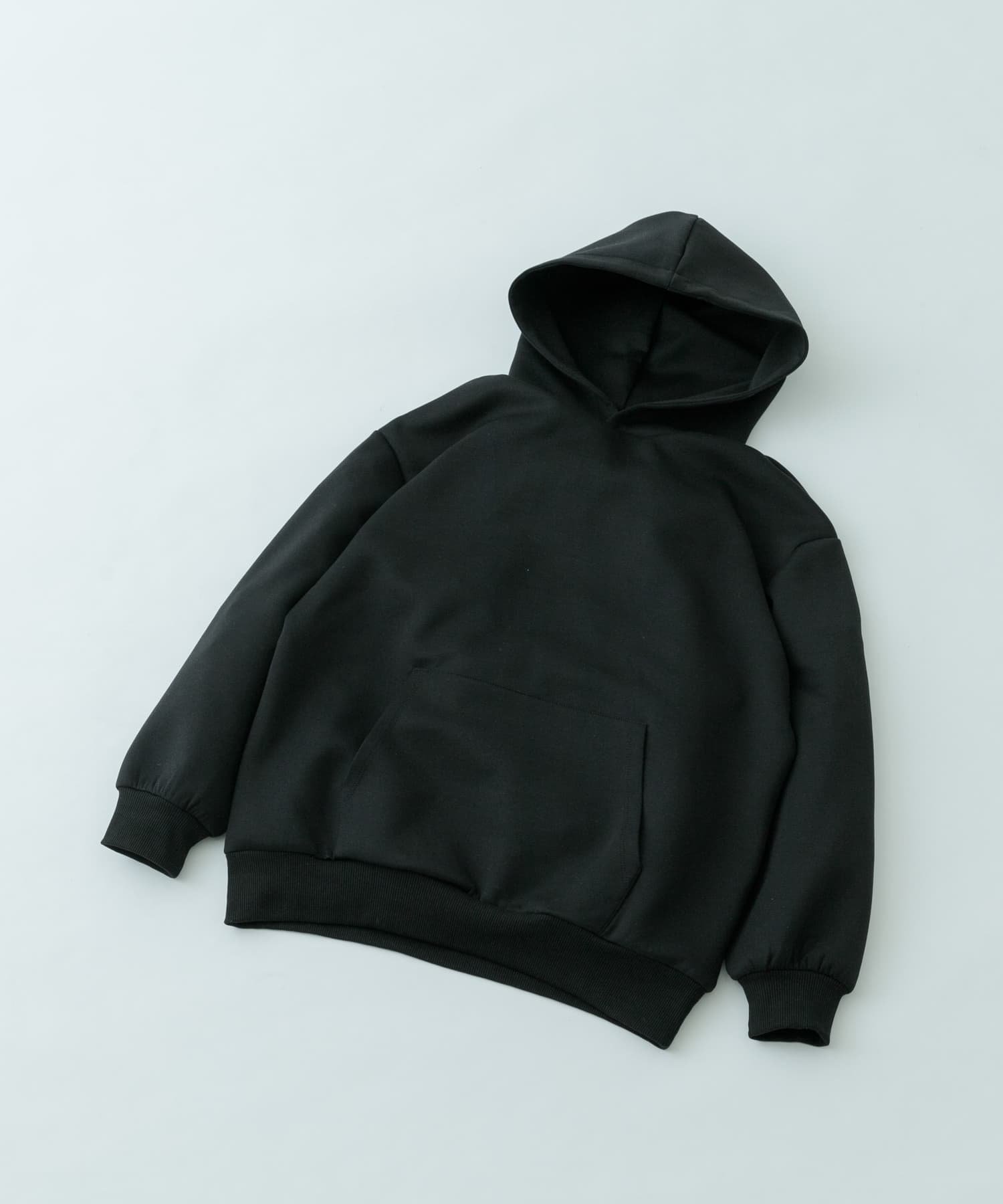 【アイテムズ アーバンリサーチ/ITEMS URBAN RESEARCH / MEN】のストレッチダンボール プルオーバーパーカー インテリア・キッズ・メンズ・レディースファッション・服の通販 founy(ファニー) 　ファッション　Fashion　メンズファッション　Fashion for Men　トップス・カットソー　Cut & Sew Tops　パーカー・フーディー / カジュアルコーデ　Hoodies & Parkas　2025年　2025　2025春夏・S/S　Spring/Summer 2025 SS25　おすすめ　Recommended / Our Picks　インナー　Innerwear　シンプル　Simple, Minimal　ストレッチ　Stretch, Stretchy Fabric　パーカー　Hoodie, Parka　リラックス　Relax, Relaxed Fit　夏　Summer　S/S・春夏　SS, Spring/Summer, Warm Season　BLK|ID: prp329100004693613 ipo3291000000033890688