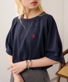 【セットアップセブン/SETUP7】のU.S. POLO ASSN./ワンポイントクルードルマンプルオーバーTシャツ ポロ 人気、トレンドファッション・服の通販 founy(ファニー) ファッション Fashion レディースファッション Fashion for Women トップス・カットソー Cut & Sew Tops シャツ・ブラウス・オフィスカジュアル Elegant Blouses & Button-Ups ロングTシャツ・Tシャツ Longline T-Shirts & Tees カジュアルプルオーバー・ニットトップス Pullovers & Knit Tops / Casual Pullovers サンダル Sandals, Summer Shoes シンプル Simple, Minimal スタイリッシュ Stylish, Fashionable スポーツ Sports, Activewear 無地 Plain, Solid Color リラックス Relax, Relaxed Fit ワイド Wide, Wide Fit ワンポイント One Point, Statement Accent 再入荷 Restock / Back in Stock おすすめ Recommended / Our Picks 夏 Summer thumbnail NVY|ID: prp329100004693641 ipo3291000000033890993