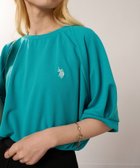 【セットアップセブン/SETUP7】のU.S. POLO ASSN./ワンポイントクルードルマンプルオーバーTシャツ ポロ 人気、トレンドファッション・服の通販 founy(ファニー) ファッション Fashion レディースファッション Fashion for Women トップス・カットソー Cut & Sew Tops シャツ・ブラウス・オフィスカジュアル Elegant Blouses & Button-Ups ロングTシャツ・Tシャツ Longline T-Shirts & Tees カジュアルプルオーバー・ニットトップス Pullovers & Knit Tops / Casual Pullovers サンダル Sandals, Summer Shoes シンプル Simple, Minimal スタイリッシュ Stylish, Fashionable スポーツ Sports, Activewear 無地 Plain, Solid Color リラックス Relax, Relaxed Fit ワイド Wide, Wide Fit ワンポイント One Point, Statement Accent 再入荷 Restock / Back in Stock おすすめ Recommended / Our Picks 夏 Summer thumbnail GRN|ID: prp329100004693641 ipo3291000000033890996