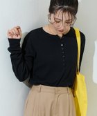 【フリークスストア/FREAK'S STORE】のGinger ヘンリーネック ロング スリーブ トップス【限定展開】 25AW 人気、トレンドファッション・服の通販 founy(ファニー) ファッション Fashion レディースファッション Fashion for Women トップス・カットソー Cut & Sew Tops 2025年 2025 2025-2026秋冬・A/W Autumn/Winter 2025–26 AW25–26 冬 Winter / This Winter おすすめ Recommended / Our Picks インナー Innerwear スリーブ Sleeve, Long Sleeve / Short Sleeve フィット Fit, Slim Fit プチプライス・低価格 Affordable / Budget Price ベーシック Basic, Essential ロング Long, Long-Length 抗菌 Antibacterial, Bacteria-Resistant A/W・秋冬 Autumn/Winter thumbnail ブラック|ID: prp329100004693656 ipo3291000000034284201