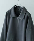 【アイテムズ アーバンリサーチ/ITEMS URBAN RESEARCH / MEN】の高機能ジャージーメルトンハーフzipプルオーバー CHA|ID: prp329100004693657 ipo3291000000033891105