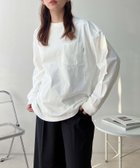 【アズノウアズ プラス/AS KNOW AS plus】の♪ポケット付き コットンシンプルロンT 人気、トレンドファッション・服の通販 founy(ファニー) ファッション Fashion レディースファッション Fashion for Women トップス・カットソー Cut & Sew Tops ロングTシャツ・Tシャツ Longline T-Shirts & Tees インナー Innerwear サロペット Overalls, Salopette シンプル Simple, Minimal 長袖 Long Sleeve, Full Sleeve バランス Balance, Style Balance ビスチェ Bustier, Corset Top ベスト Vest, Waistcoat ポケット Pocket, Pocket Detail 再入荷 Restock / Back in Stock thumbnail オフ|ID: prp329100004693672 ipo3291000000033891246