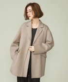 【ユナイテッドアローズ/UNITED ARROWS】のconte ダブルラペル リバーコート BEIGE|ID: prp329100004693680 ipo3291000000033891296