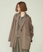 【ユナイテッドアローズ/UNITED ARROWS】のconte ダブルラペル リバーコート MOCA|ID: prp329100004693680 ipo3291000000033891298