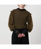 【ユナイテッドアローズ/UNITED ARROWS】のASTRAET シアー フリル クルーネックカットソー 人気、トレンドファッション・服の通販 founy(ファニー) ファッション Fashion レディースファッション Fashion for Women トップス・カットソー Cut & Sew Tops カットソー・ベーシックTシャツ Cut-and-Sewn Tops / Stretch Tees & Basics おすすめ Recommended / Our Picks シアー Sheer, See-Through フェミニン Feminine, Girly フリル Frill, Ruffle thumbnail MD.BROWN|ID: prp329100004693688 ipo3291000000033891350