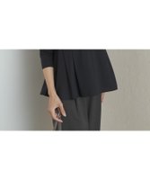 【アーバンリサーチ ドアーズ/URBAN RESEARCH DOORS】のシルキーコットンペプラムプルオーバー 人気、トレンドファッション・服の通販 founy(ファニー) ファッション Fashion レディースファッション Fashion for Women トップス・カットソー Cut & Sew Tops カジュアルプルオーバー・ニットトップス Pullovers & Knit Tops / Casual Pullovers 2025年 2025 2025春夏・S/S Spring/Summer 2025 SS25 インナー Innerwear カットソー Cut and Sewn Top ジャケット Jacket, Outerwear ペプラム Peplum, Flared Hem エレガント 上品 Elegant 夏 Summer S/S・春夏 SS, Spring/Summer, Warm Season |ID:prp329100004693742