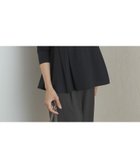 【アーバンリサーチ ドアーズ/URBAN RESEARCH DOORS】のシルキーコットンペプラムプルオーバー 人気、トレンドファッション・服の通販 founy(ファニー) ファッション Fashion レディースファッション Fashion for Women トップス・カットソー Cut & Sew Tops カジュアルプルオーバー・ニットトップス Pullovers & Knit Tops / Casual Pullovers 2025年 2025 2025春夏・S/S Spring/Summer 2025 SS25 インナー Innerwear カットソー Cut and Sewn Top ジャケット Jacket, Outerwear ペプラム Peplum, Flared Hem エレガント 上品 Elegant 夏 Summer S/S・春夏 SS, Spring/Summer, Warm Season thumbnail NAVY|ID: prp329100004693742 ipo3291000000033891663