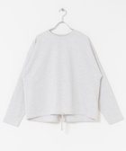 【アーバンリサーチ ドアーズ/URBAN RESEARCH DOORS】のヘムドロストロングスリーブプルオーバー 人気、トレンドファッション・服の通販 founy(ファニー) ファッション Fashion レディースファッション Fashion for Women トップス・カットソー Cut & Sew Tops カジュアルプルオーバー・ニットトップス Pullovers & Knit Tops / Casual Pullovers 2025年 2025 2025-2026秋冬・A/W Autumn/Winter 2025–26 AW25–26 冬 Winter / This Winter カットソー Cut and Sewn Top フォルム Silhouette, Form リボン Ribbon, Bow A/W・秋冬 Autumn/Winter 長袖 Long Sleeve, Full Sleeve thumbnail OATMEAL|ID: prp329100004693744 ipo3291000000033891672