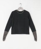 【アーバンリサーチ/URBAN RESEARCH】のチュール切り替えカットソー 人気、トレンドファッション・服の通販 founy(ファニー) ファッション Fashion レディースファッション Fashion for Women トップス・カットソー Cut & Sew Tops カットソー・ベーシックTシャツ Cut-and-Sewn Tops / Stretch Tees & Basics 2025年 2025 2025-2026秋冬・A/W Autumn/Winter 2025–26 AW25–26 冬 Winter / This Winter おすすめ Recommended / Our Picks インナー Innerwear カットソー Cut and Sewn Top ジャケット Jacket, Outerwear チュール Tulip, Tulip Motif A/W・秋冬 Autumn/Winter thumbnail BLACK|ID: prp329100004693761 ipo3291000000034116438