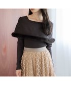 【ノエラ/Noela】のファートリムニット 人気、トレンドファッション・服の通販 founy(ファニー) ファッション Fashion レディースファッション Fashion for Women トップス・カットソー Cut & Sew Tops ニット Knit Tops & Sweaters おすすめ Recommended / Our Picks フェイクファー Faux Fur, Imitation Fur ポケット Pocket, Pocket Detail thumbnail チャ|ID: prp329100004693786 ipo3291000000033891890