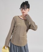 【フリークスストア/FREAK'S STORE】の変形リブ ボーダー ロンT【限定展開】 人気、トレンドファッション・服の通販 founy(ファニー) ファッション Fashion レディースファッション Fashion for Women トップス・カットソー Cut & Sew Tops ロングTシャツ・Tシャツ Longline T-Shirts & Tees 冬 Winter / This Winter コンパクト Compact, Small Size フィット Fit, Slim Fit ボーダー Border, Stripe A/W・秋冬 Autumn/Winter thumbnail ブラウン|ID: prp329100004693828 ipo3291000000033892140