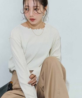 【フリークスストア/FREAK'S STORE】 Ginger メロー ロング スリーブ トップス【限定展開】人気、トレンドファッション・服の通販 founy(ファニー) ファッション Fashion レディースファッション Fashion for Women トップス・カットソー Cut & Sew Tops 冬 Winter / This Winter スリーブ Sleeve, Long Sleeve / Short Sleeve ロング Long, Long-Length A/W・秋冬 Autumn/Winter |ID:prp329100004693832