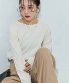 【フリークスストア/FREAK'S STORE】のGinger メロー ロング スリーブ トップス【限定展開】 25AW オフホワイト|ID: prp329100004693832 ipo3291000000034770522