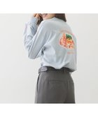 【ミルクフェド/MILKFED.】のBREAKFAST WIDE L/S TEE 人気、トレンドファッション・服の通販 founy(ファニー) ファッション Fashion レディースファッション Fashion for Women プリント Print, Printed Pattern プレート Plate, Dish thumbnail LtBLUE|ID: prp329100004693835 ipo3291000000034061776