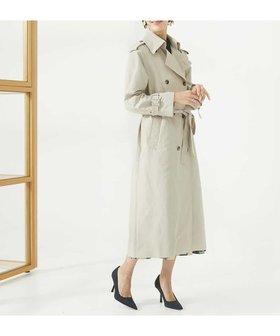 【ミッシェルクラン/MICHEL KLEIN】のロングトレンチコート 人気、トレンドファッション・服の通販 founy(ファニー) ファッション Fashion レディースファッション Fashion for Women アウター Coat / Outerwear Collection コート・ロングコート・ピーコート Long Coats, Peacoats & More トレンチコート / 春秋の定番アウター Trench Coats おすすめ Recommended / Our Picks オケージョン Occasion Wear ジャケット Jacket, Outerwear スリーブ Sleeve, Long Sleeve / Short Sleeve デニム Denim, Jeans Material ポケット Pocket, Pocket Detail リラックス Relax, Relaxed Fit ロング Long, Long-Length 切替 Switching, Contrast Panel 定番 Standard, Basic Item 羽織 Haori, Light Jacket |ID:prp329100004693843
