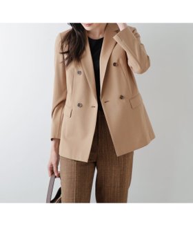 【ニューヨーカー/NEWYORKER】の【ウォッシャブル】ライトジャージー ダブルブレストジャケット 人気、トレンドファッション・服の通販 founy(ファニー) ファッション Fashion レディースファッション Fashion for Women アウター Coat / Outerwear Collection レディースジャケット・軽アウター Jackets ウォッシャブル Machine Washable ストライプ Stripe, Striped Pattern ストレッチ Stretch, Stretchy Fabric スリット Slit, Slit Detail パイピング Piping, Trim Design ポケット Pocket, Pocket Detail ロング Long, Long-Length A/W・秋冬 Autumn/Winter おすすめ Recommended / Our Picks |ID:prp329100004693846