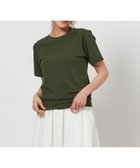 【ビューティ&ユース ユナイテッドアローズ/BEAUTY&YOUTH / UNITED ARROWS】のステッチ コンパクト Tシャツ OLIVE|ID: prp329100004693859 ipo3291000000033892387