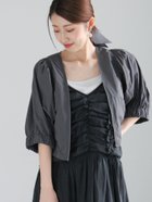 【テチチ/Te chichi】のバルーンスリーブショートブルゾン グレー|ID: prp329100004693871 ipo3291000000033892585