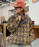 【チャオパニックティピー/CIAOPANIC TYPY】の【UNISEX】チェックフルジップシャツジャケット イエロー|ID: prp329100004693875 ipo3291000000033892654