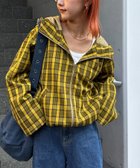 【チャオパニックティピー/CIAOPANIC TYPY】の【UNISEX】チェックフルジップシャツジャケット マスタード|ID: prp329100004693875 ipo3291000000033892657