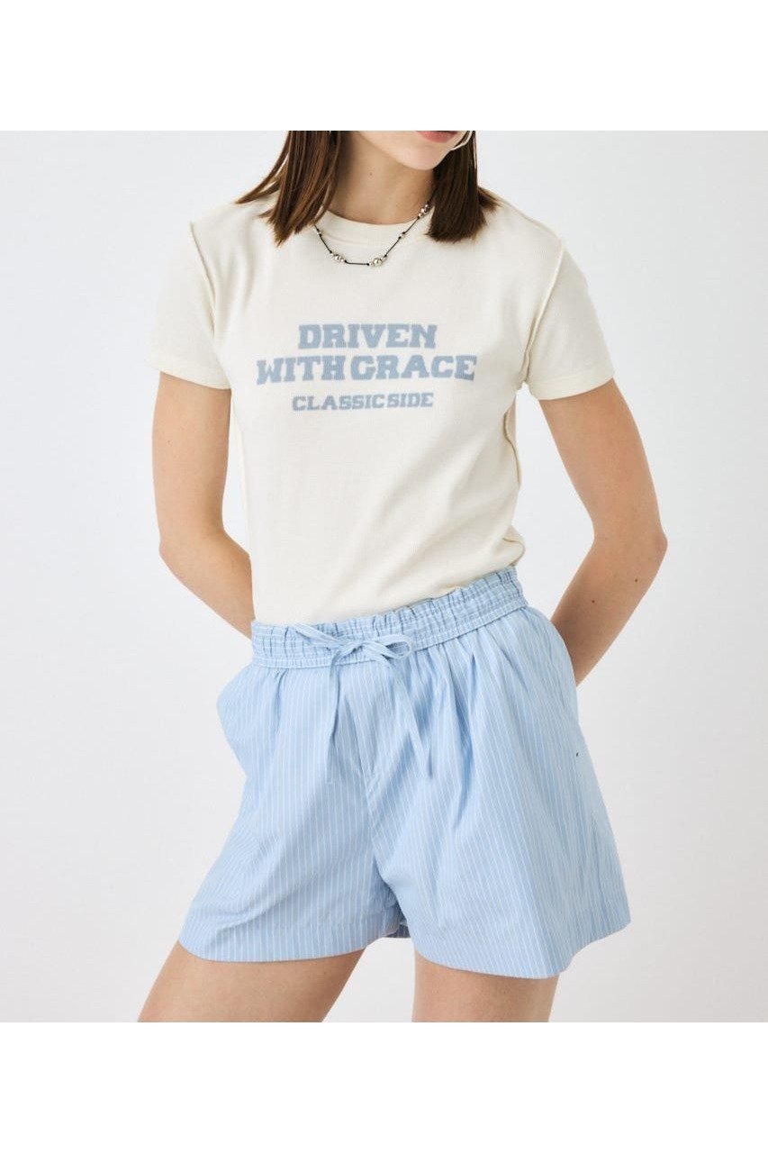 【マウジー/moussy】のBLURRED LOGO TEE インテリア・キッズ・メンズ・レディースファッション・服の通販 founy(ファニー) 　ファッション　Fashion　レディースファッション　Fashion for Women　おすすめ　Recommended / Our Picks　シンプル　Simple, Minimal　人気　Popular, Best Seller　再入荷　Restock / Back in Stock　O/WHT1|ID: prp329100004693895 ipo3291000000033892918
