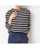 【デッサン/Dessin】の【ユニセックス】ボーダー長袖Tシャツ 人気、トレンドファッション・服の通販 founy(ファニー) ファッション Fashion レディースファッション Fashion for Women トップス・カットソー Cut & Sew Tops シャツ・ブラウス・オフィスカジュアル Elegant Blouses & Button-Ups ロングTシャツ・Tシャツ Longline T-Shirts & Tees インナー Innerwear デニム Denim, Jeans Material ベーシック Basic, Essential ボトム Bottoms, Lower Wear ボーダー Border, Stripe ミリタリー Military, Army Style 長袖 Long Sleeve, Full Sleeve thumbnail ブラック|ID: prp329100004693896 ipo3291000000033892923
