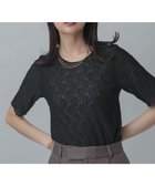 【グローバルワーク/GLOBAL WORK】のMATINEE LINE/レースシアープルオーバー半袖/327912 人気、トレンドファッション・服の通販 founy(ファニー) ファッション Fashion レディースファッション Fashion for Women トップス・カットソー Cut & Sew Tops カジュアルプルオーバー・ニットトップス Pullovers & Knit Tops / Casual Pullovers インナー Innerwear カットソー Cut and Sewn Top コンパクト Compact, Small Size シンプル Simple, Minimal ストレッチ Stretch, Stretchy Fabric セレモニー Ceremony デニム Denim, Jeans Material レース Lace, Lace Fabric 半袖 Short Sleeve, Half Sleeve thumbnail ブラック09|ID: prp329100004693901 ipo3291000000033893002