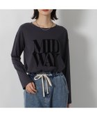 【ラコレ/LAKOLE】のアソートフロッキーロゴ長袖T 人気、トレンドファッション・服の通販 founy(ファニー) ファッション Fashion レディースファッション Fashion for Women トップス・カットソー Cut & Sew Tops インナー Innerwear カットソー Cut and Sewn Top カーディガン Cardigan, Knitwear フロント Front, Front Design リラックス Relax, Relaxed Fit 長袖 Long Sleeve, Full Sleeve thumbnail チャコール|ID: prp329100004693905 ipo3291000000033893057