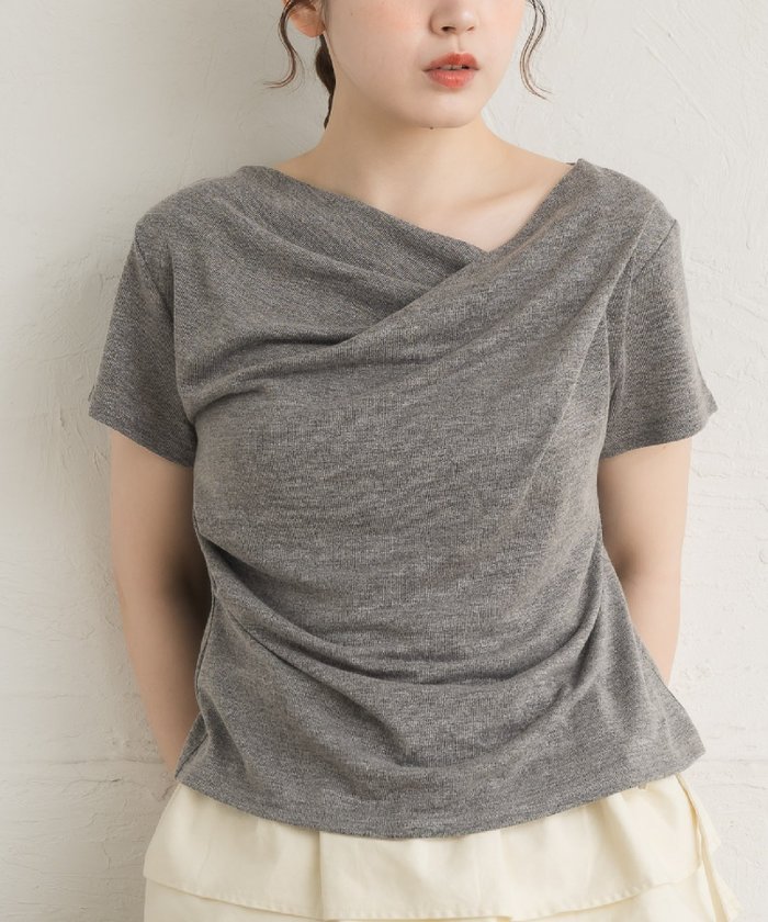 【レトロガール/RETRO GIRL】のドレープラメCT インテリア・キッズ・メンズ・レディースファッション・服の通販 founy(ファニー) https://founy.com/ ファッション Fashion レディースファッション Fashion for Women アウター Coat / Outerwear Collection カットソー Cut and Sewn Top シンプル Simple, Minimal デニム Denim, Jeans Material トレンド Trend, Trending Now ドレープ Drape, Draping Fabric フレア Flare, Flared ベーシック Basic, Essential ボトム Bottoms, Lower Wear |ID: prp329100004693927 ipo3291000000033893298