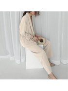 【ジュノア/JUNOAH】の2つボタンダブルジャケットセットアップ アイボリー|ID: prp329100004693934 ipo3291000000033893382