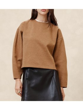 【バナナリパブリック ファクトリーストア/BANANA REPUBLIC FACTORY STORE】のBANANA REPUBLIC FACTORY STORE コクーンスウェットシャツ 人気、トレンドファッション・服の通販 founy(ファニー) ファッション Fashion レディースファッション Fashion for Women トップス・カットソー Cut & Sew Tops シャツ・ブラウス・オフィスカジュアル Elegant Blouses & Button-Ups レディースパーカー・カジュアルフーディー Casual Hoodies & Sweatshirts スウェット・クルーネックトップス Sweatshirts & Crewnecks / Relaxed Fit Sweat Tops ジャケット Jacket, Outerwear ストレート Straight, Straight Cut スリーブ Sleeve, Long Sleeve / Short Sleeve ベスト Vest, Waistcoat ロング Long, Long-Length |ID:prp329100004693938